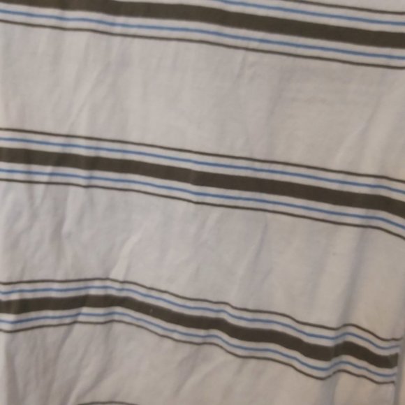 ESSENTIALS by FULL TILT | Boys Striped T Shirt White Black Size Small - Picture 3 of 5